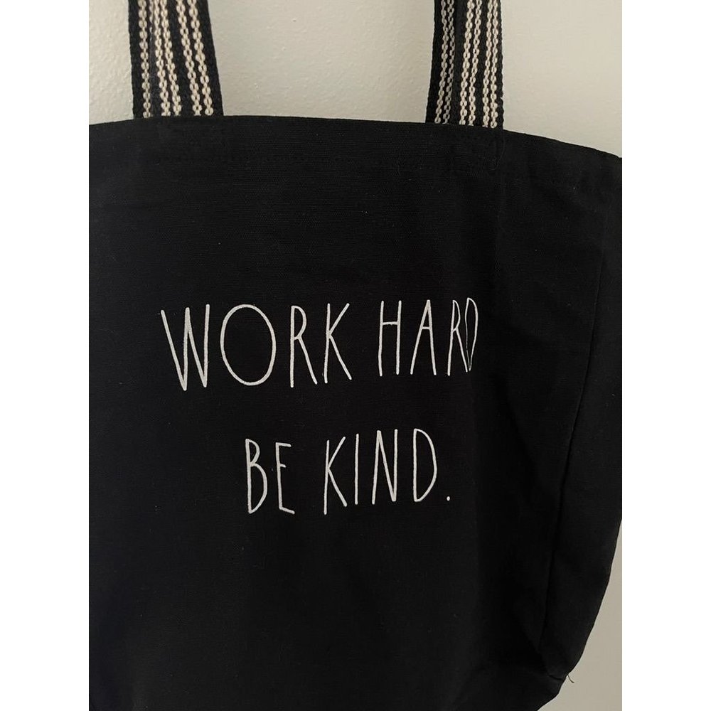 HTF NWT Rae Dunn  Large Tote Bag - Picture 2 of 5